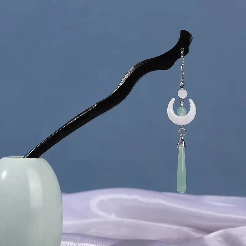 Women Vintage Tassel Alloy Hairpin 2025 Spring Summer - Image 103