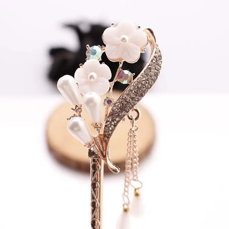 Women Vintage Tassel Alloy Hairpin 2025 Spring Summer - Image 11