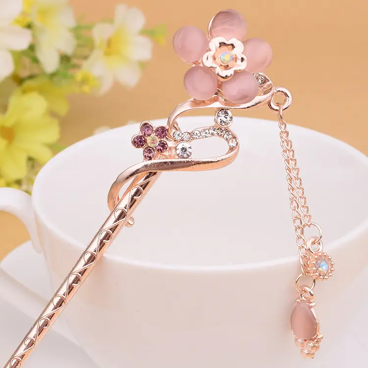 Women Vintage Tassel Alloy Hairpin 2025 Spring Summer - Image 112