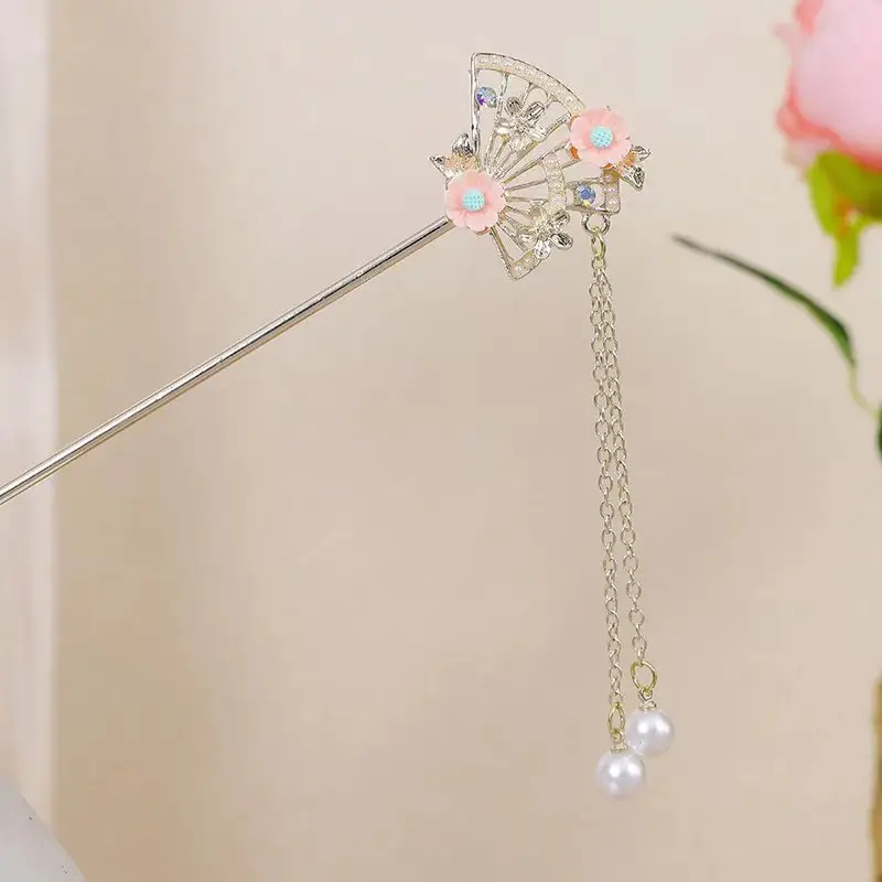 Women Vintage Tassel Alloy Hairpin 2025 Spring Summer - Image 116