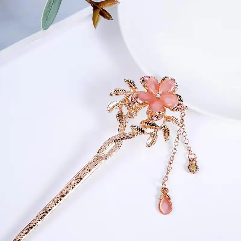 Women Vintage Tassel Alloy Hairpin 2025 Spring Summer - Image 139
