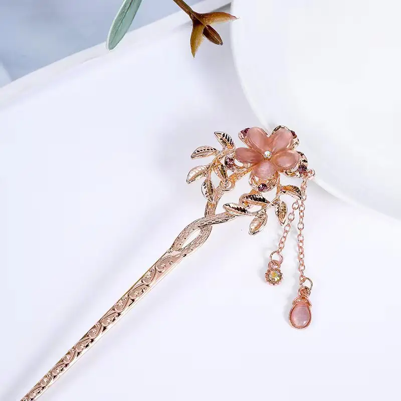 Women Vintage Tassel Alloy Hairpin 2025 Spring Summer - Image 142