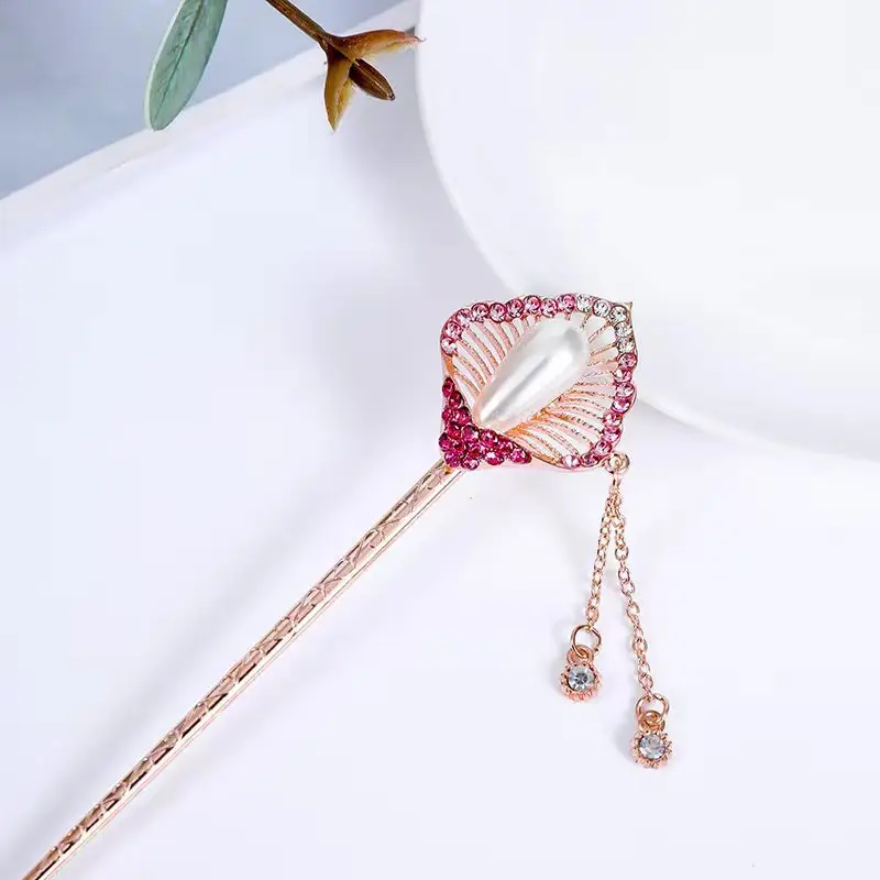 Women Vintage Tassel Alloy Hairpin 2025 Spring Summer - Image 145