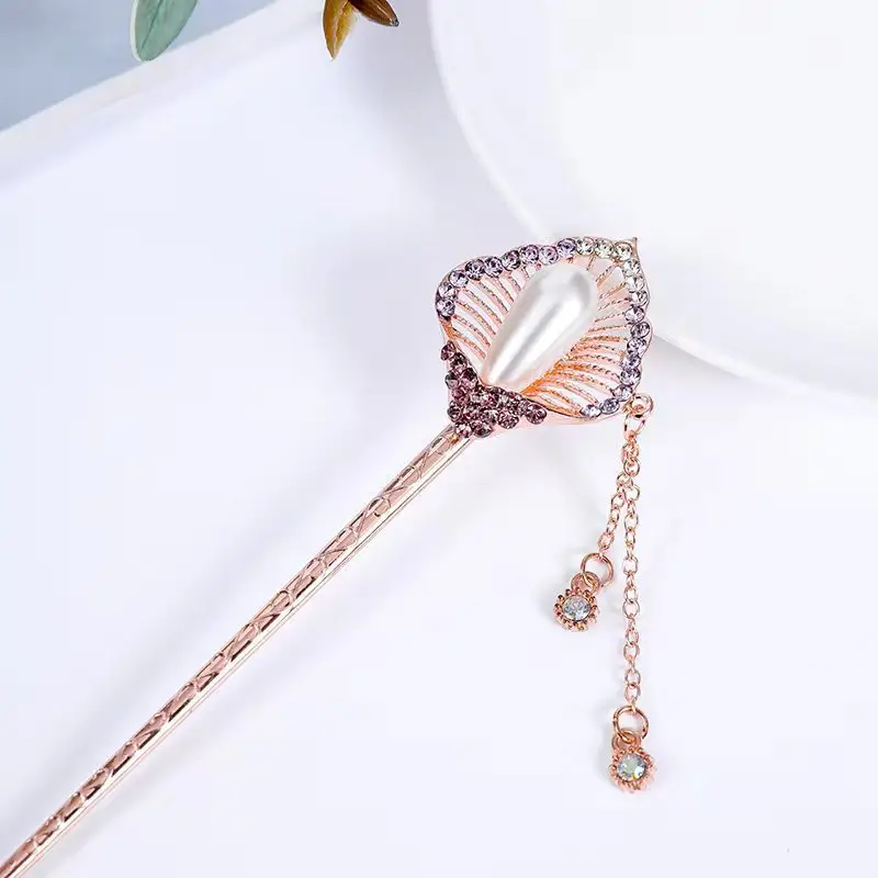 Women Vintage Tassel Alloy Hairpin 2025 Spring Summer - Image 147