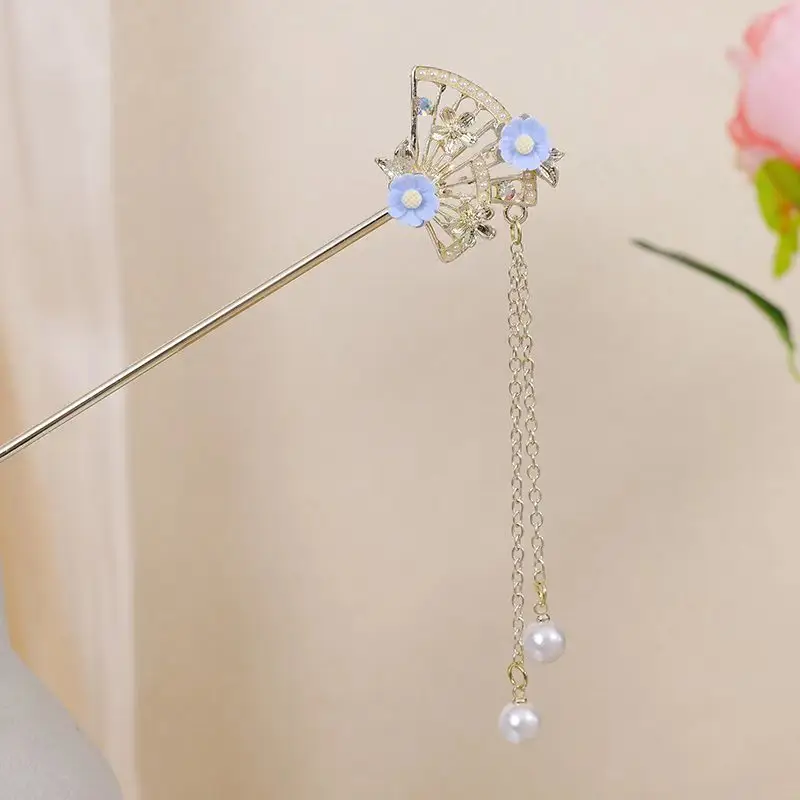Women Vintage Tassel Alloy Hairpin 2025 Spring Summer - Image 149