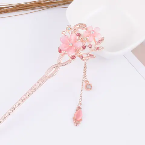 Women Vintage Tassel Alloy Hairpin 2025 Spring Summer - Image 15