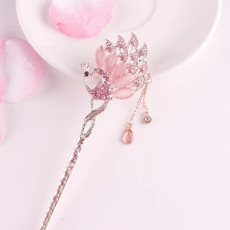 Women Vintage Tassel Alloy Hairpin 2025 Spring Summer - Image 150