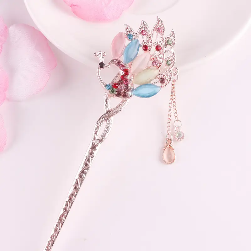 Women Vintage Tassel Alloy Hairpin 2025 Spring Summer - Image 151