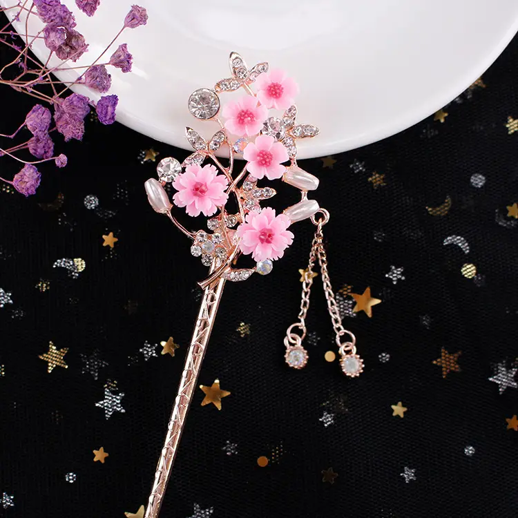 Women Vintage Tassel Alloy Hairpin 2025 Spring Summer - Image 28
