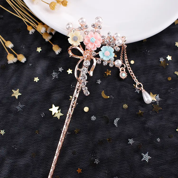 Women Vintage Tassel Alloy Hairpin 2025 Spring Summer - Image 32