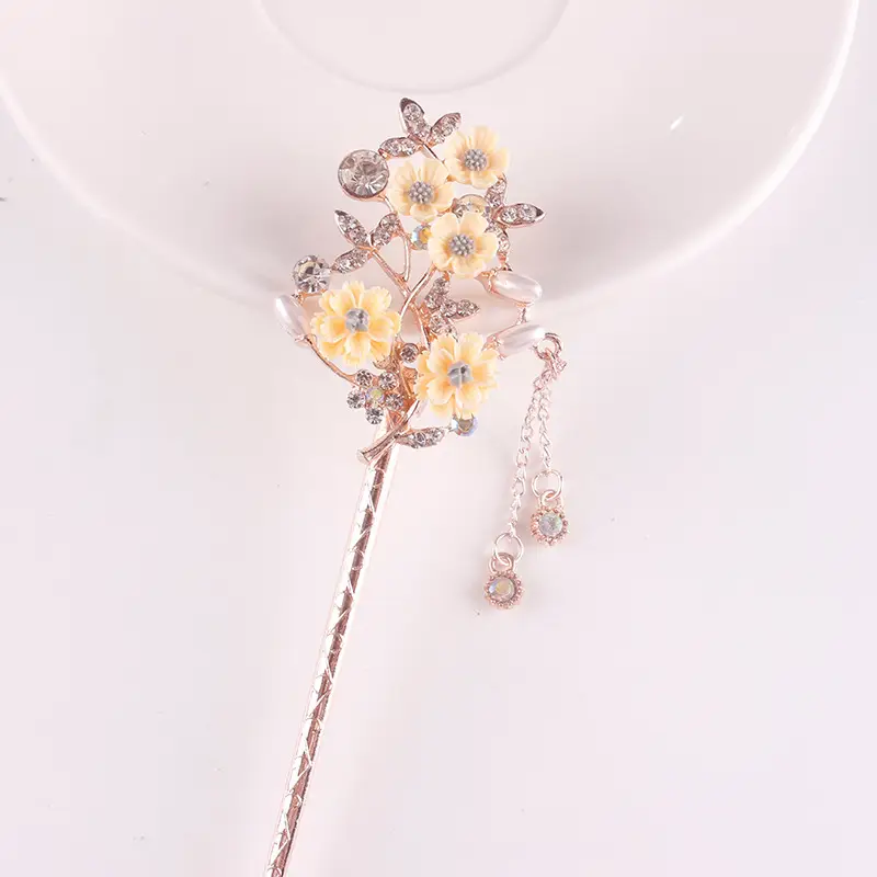 Women Vintage Tassel Alloy Hairpin 2025 Spring Summer - Image 37