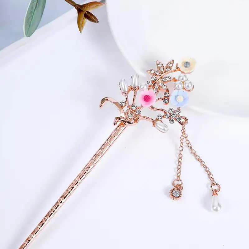 Women Vintage Tassel Alloy Hairpin 2025 Spring Summer - Image 40