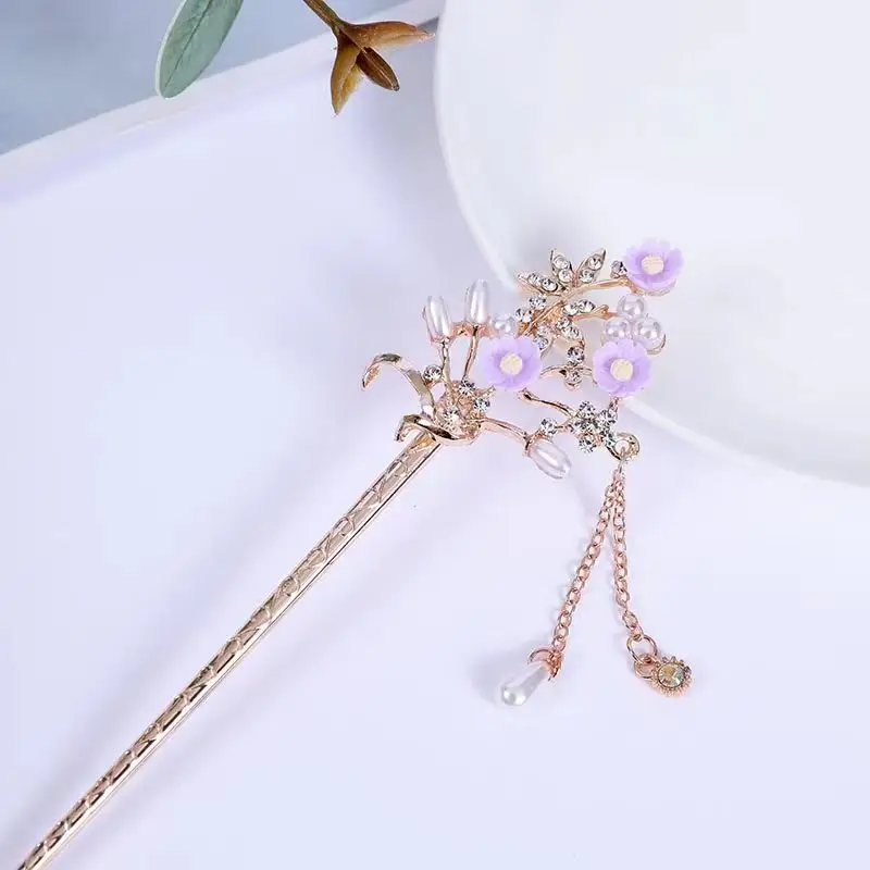 Women Vintage Tassel Alloy Hairpin 2025 Spring Summer - Image 41