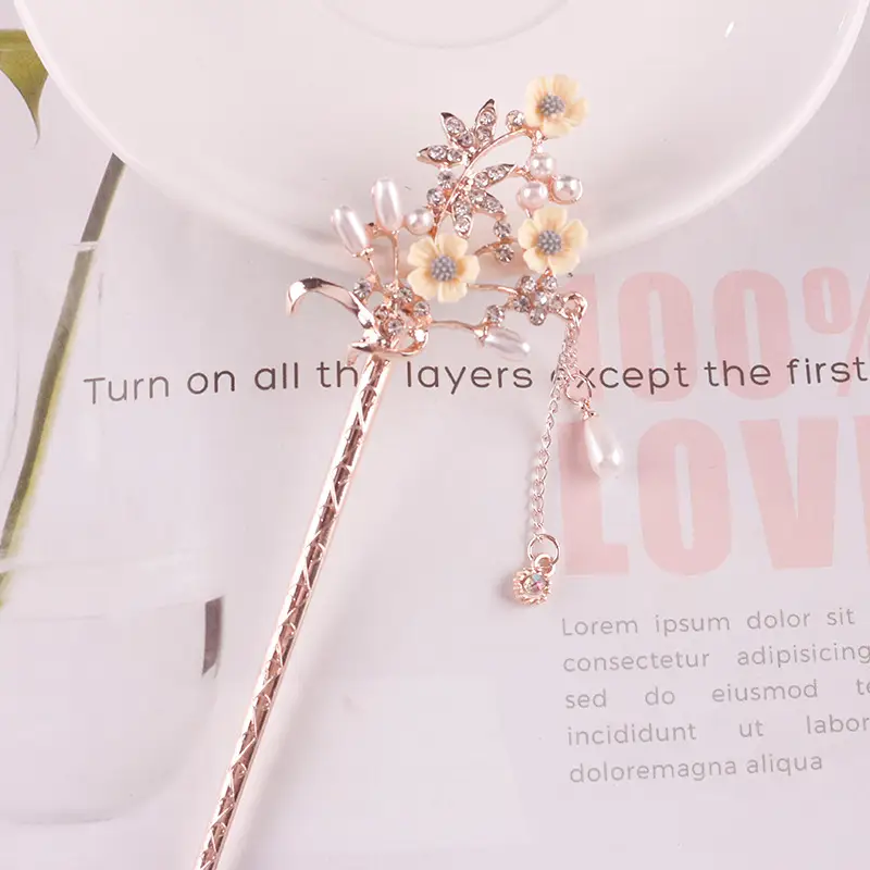 Women Vintage Tassel Alloy Hairpin 2025 Spring Summer - Image 42