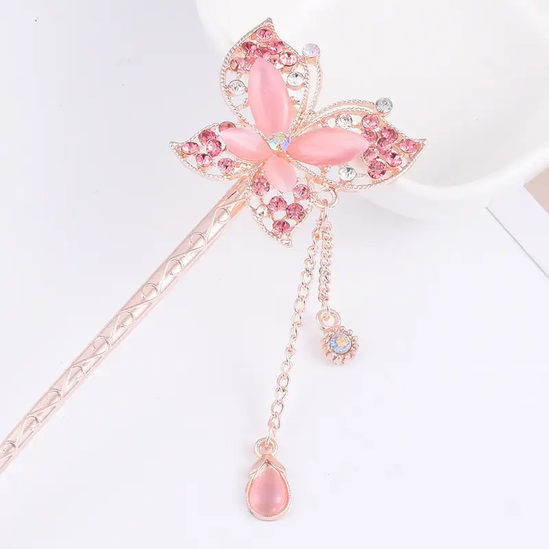 Women Vintage Tassel Alloy Hairpin 2025 Spring Summer - Image 47