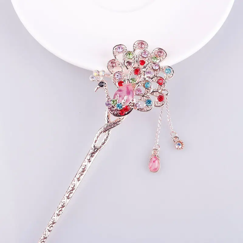 Women Vintage Tassel Alloy Hairpin 2025 Spring Summer - Image 48