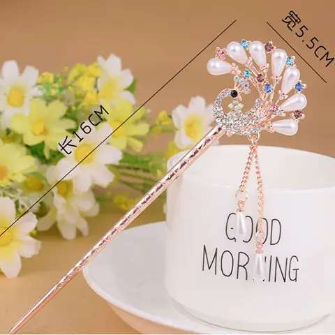 Women Vintage Tassel Alloy Hairpin 2025 Spring Summer - Image 54
