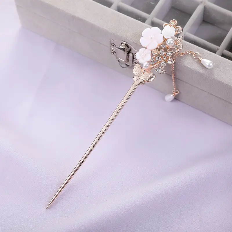 Women Vintage Tassel Alloy Hairpin 2025 Spring Summer - Image 55