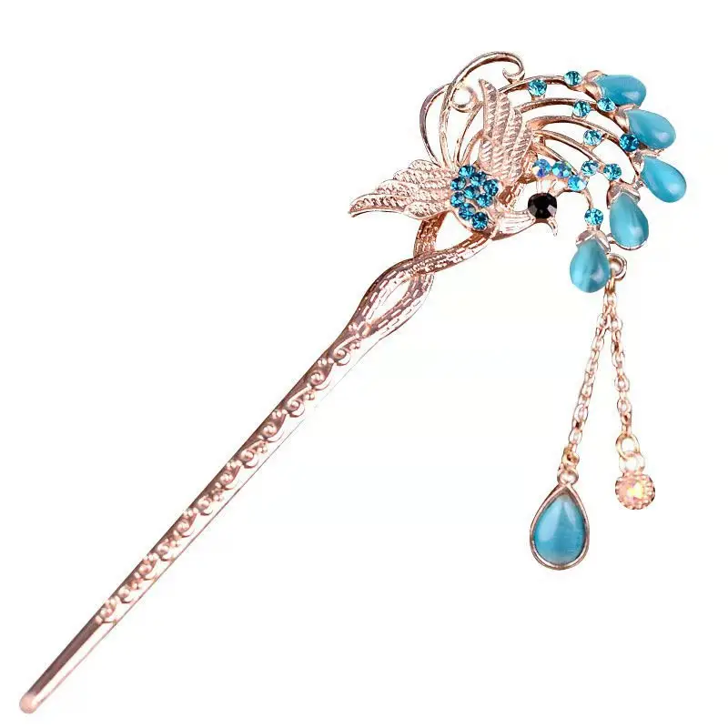 Women Vintage Tassel Alloy Hairpin 2025 Spring Summer - Image 68
