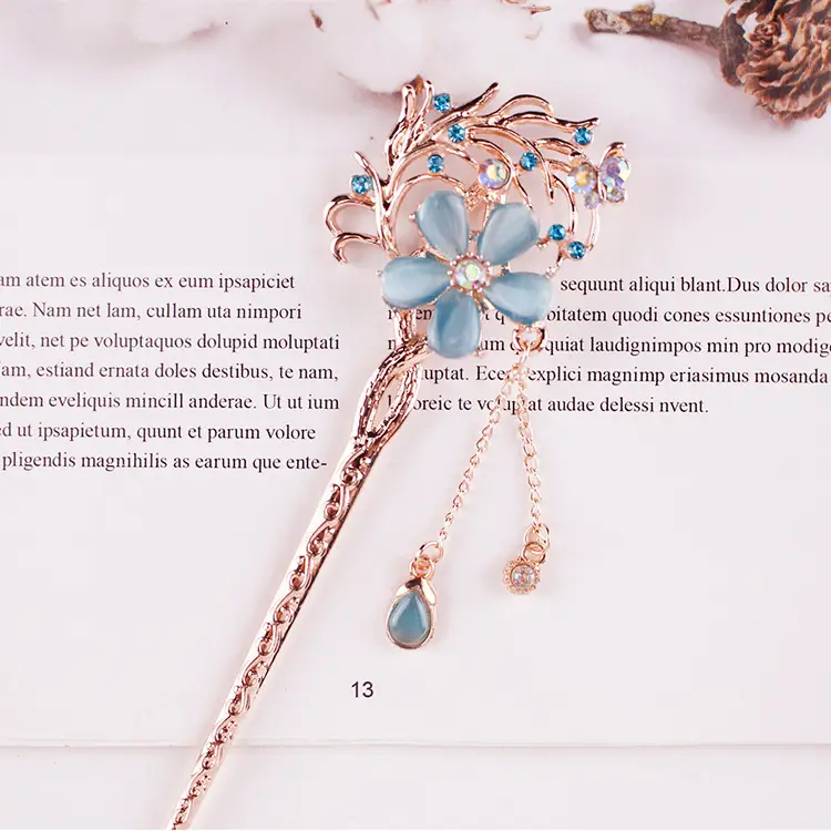 Women Vintage Tassel Alloy Hairpin 2025 Spring Summer - Image 69