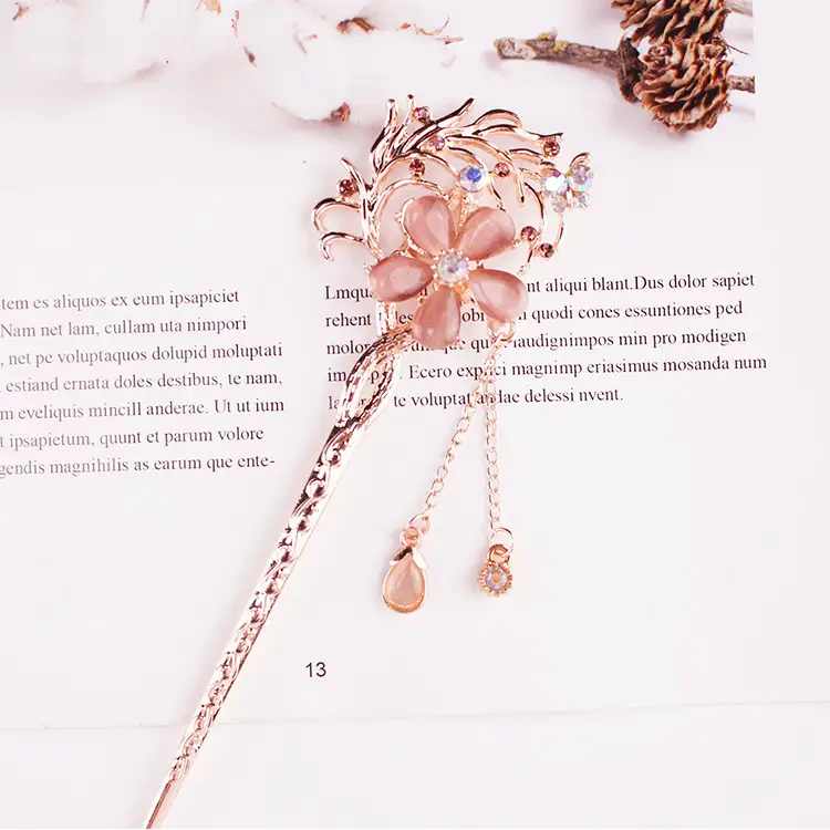 Women Vintage Tassel Alloy Hairpin 2025 Spring Summer - Image 71
