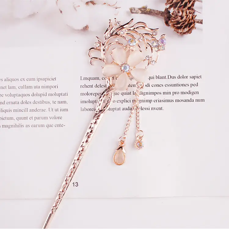 Women Vintage Tassel Alloy Hairpin 2025 Spring Summer - Image 73