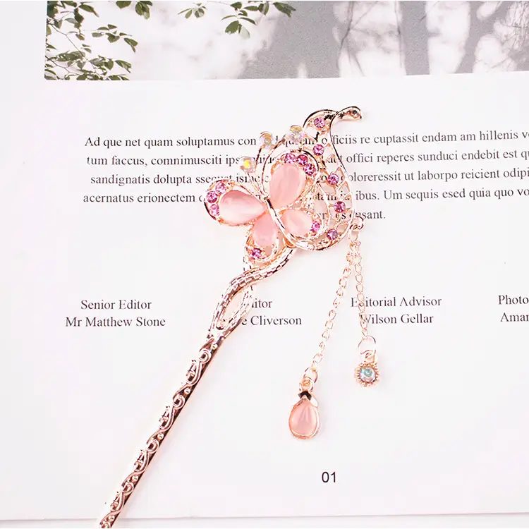 Women Vintage Tassel Alloy Hairpin 2025 Spring Summer - Image 74