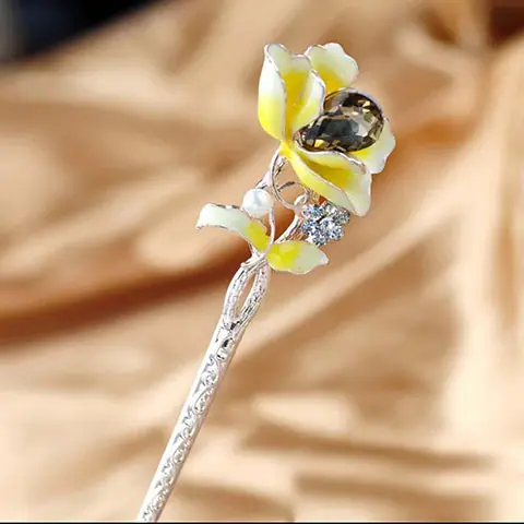Women Vintage Tassel Alloy Hairpin 2025 Spring Summer - Image 87