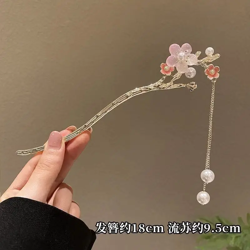 Women Vintage Tassel Alloy Hairpin 2025 Spring Summer - Image 95