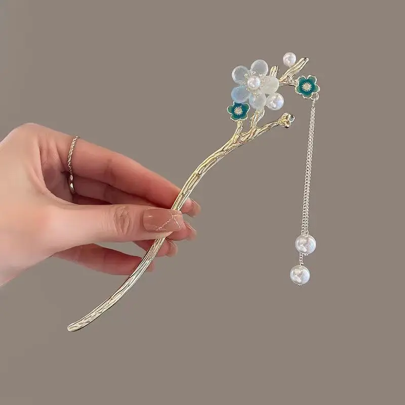 Women Vintage Tassel Alloy Hairpin 2025 Spring Summer - Image 96