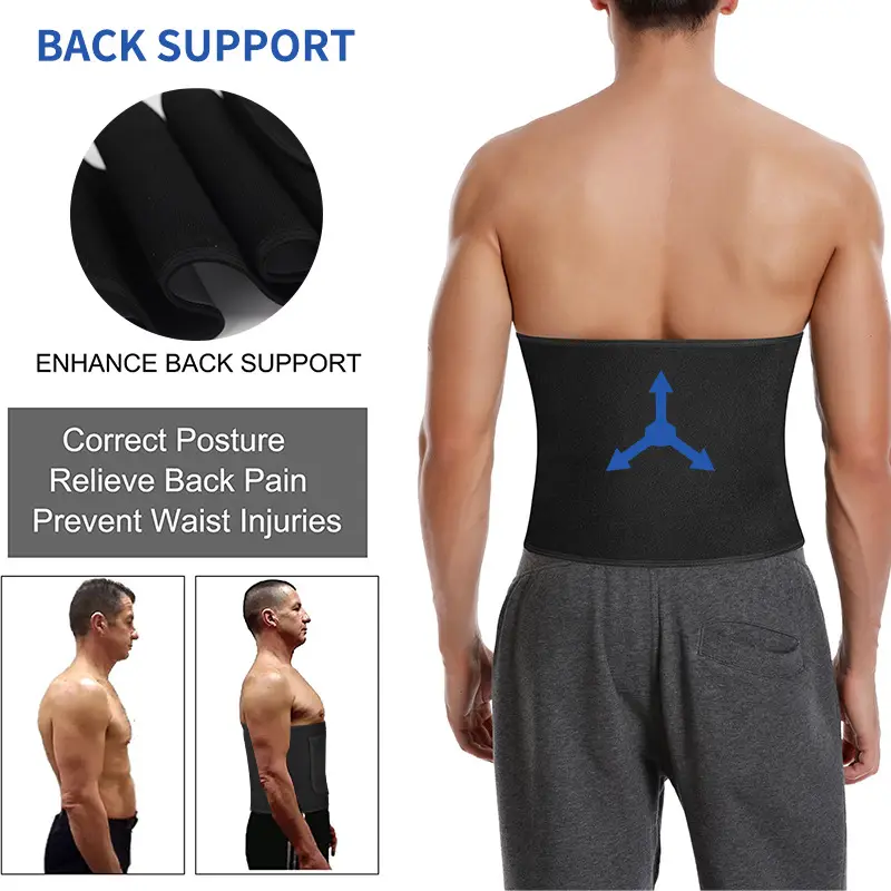 Silver Ion Sports Belt for Running Yoga Fitness Corset