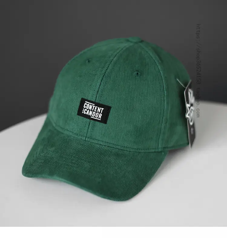 Japanese-Korean Style Casual Cap Hard Top Trendy Brand Letter Bending — feature 3