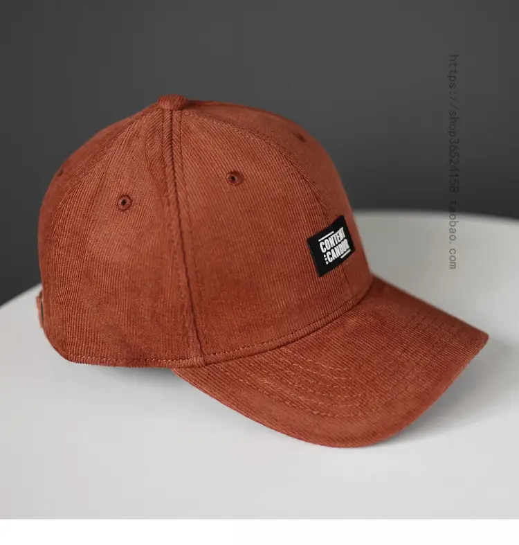 Japanese-Korean Style Casual Cap Hard Top Trendy Brand Letter Bending — feature 6