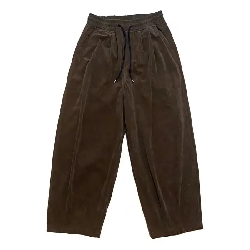 Korean Style Wide Leg Pants Khaki Loose Straight - Image 8