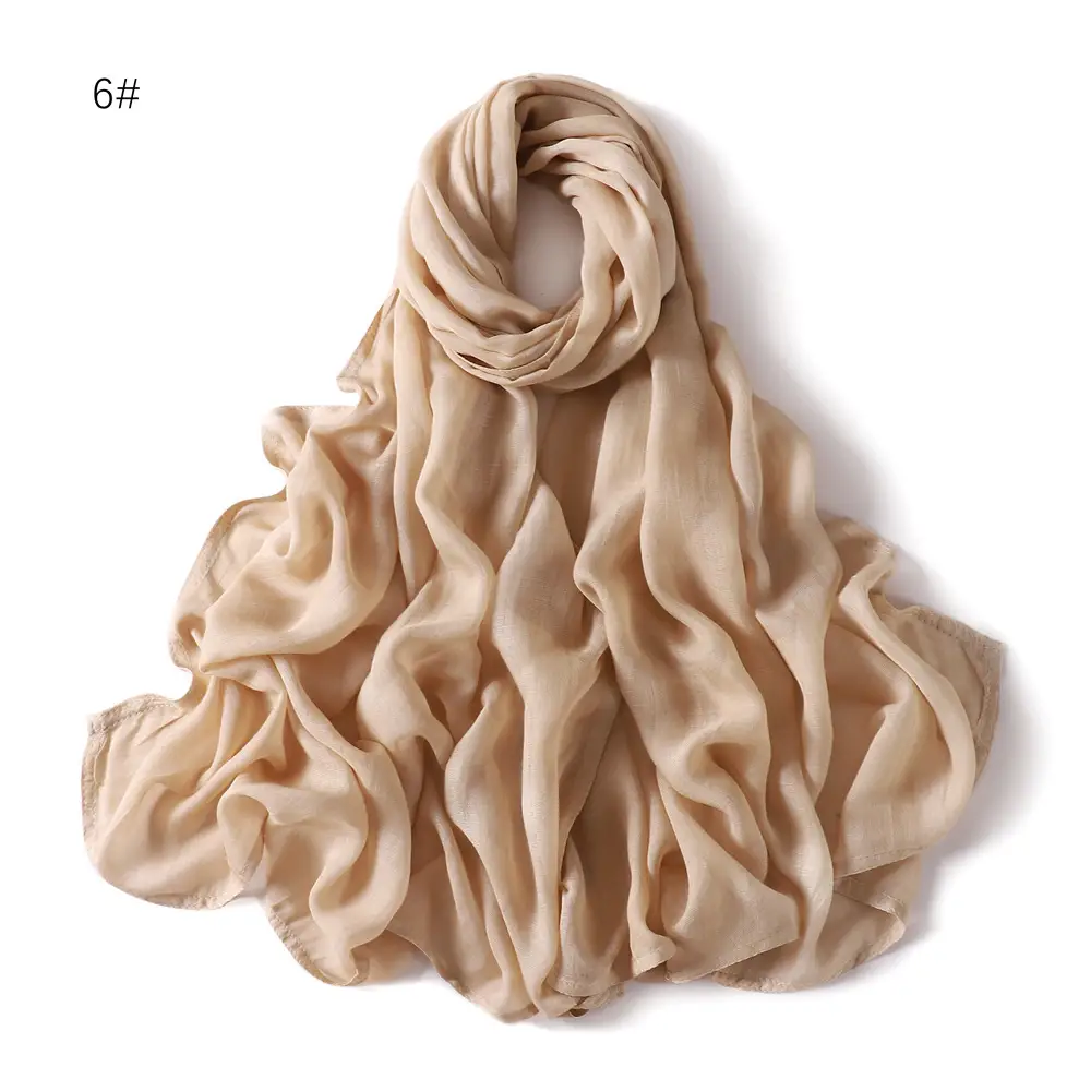 Brown Wide-brimmed Shawl for Women — feature 19