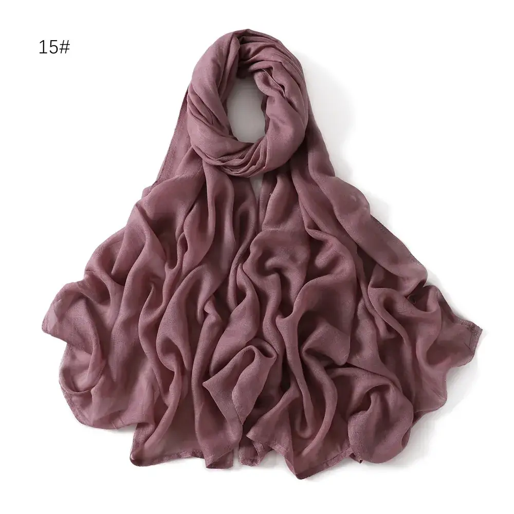 Brown Wide-brimmed Shawl for Women