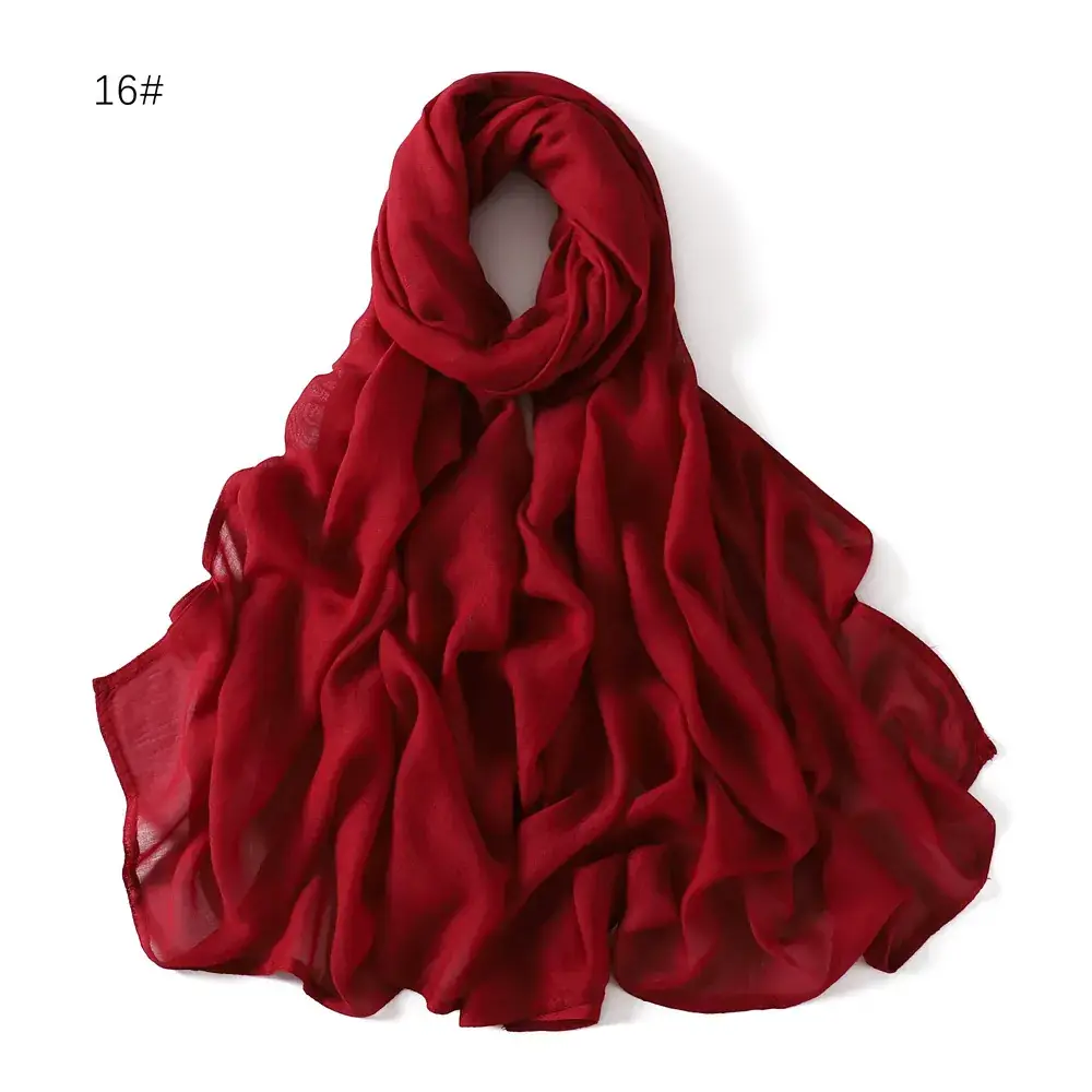 Brown Wide-brimmed Shawl for Women