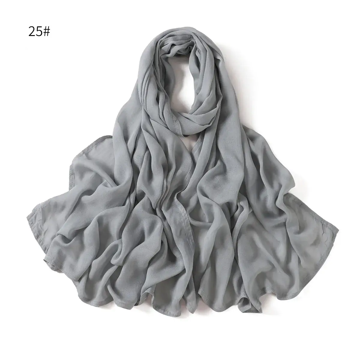 Brown Wide-brimmed Shawl for Women