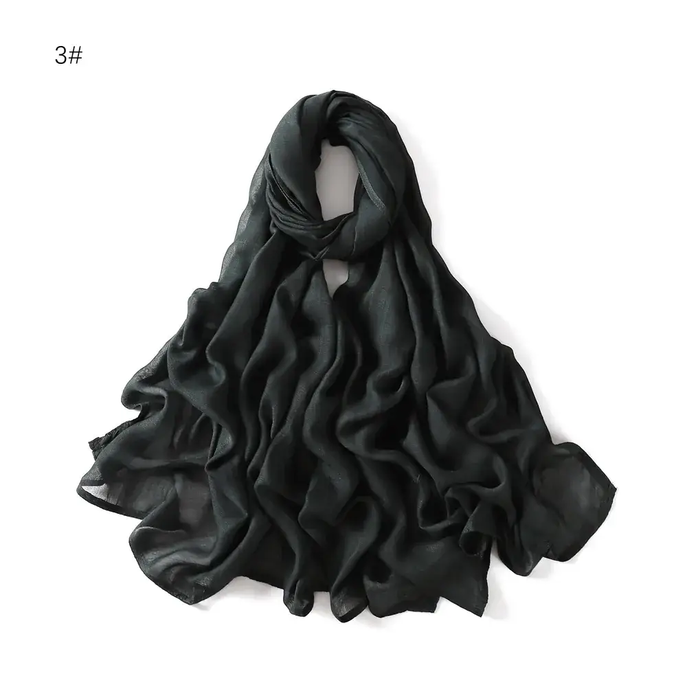Brown Wide-brimmed Shawl for Women