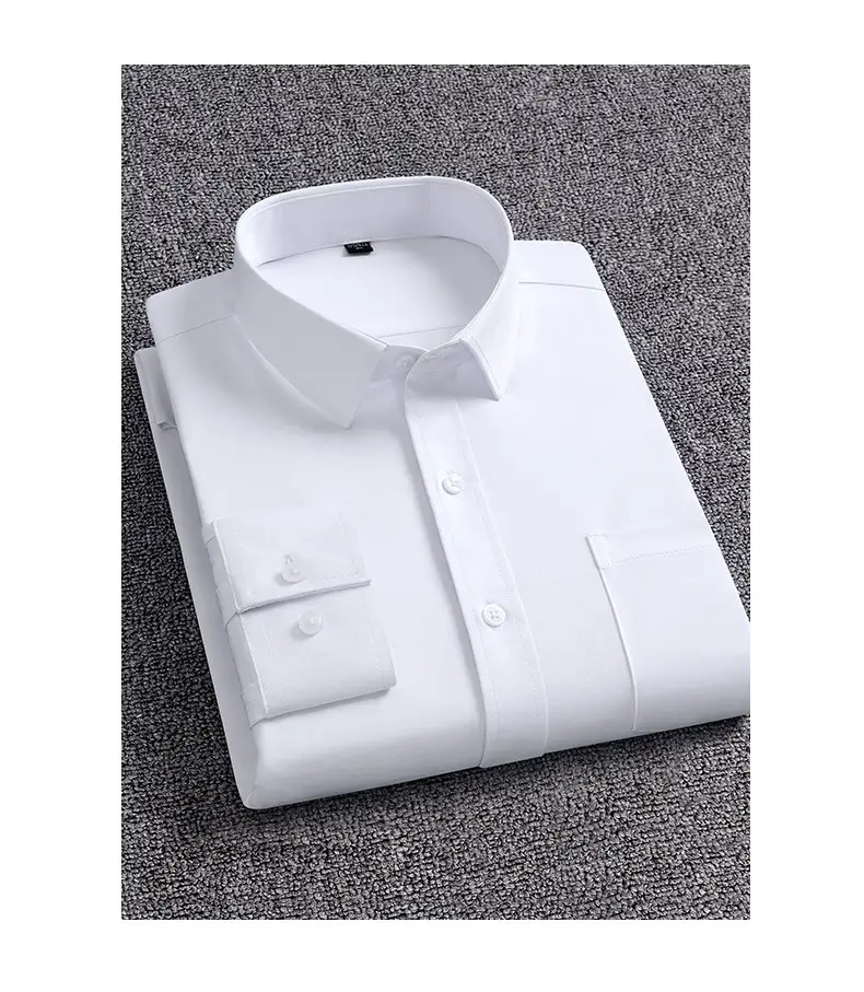 Blue Men's Long Sleeve Shirts for Spring Autumn — feature 15
