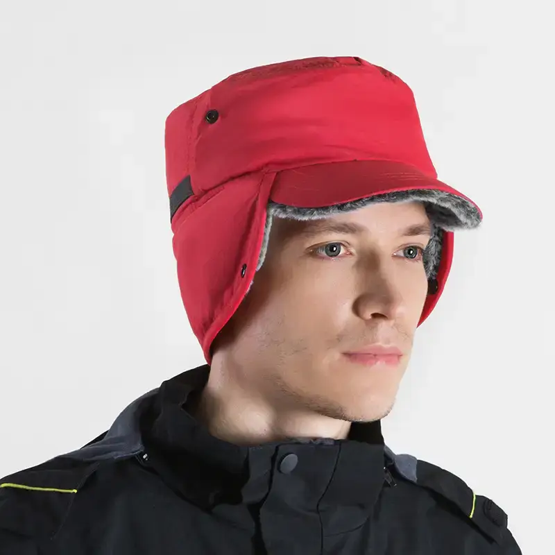 Warm Ear Protection Hat for Men Winter Outdoor Windproof - Image 3