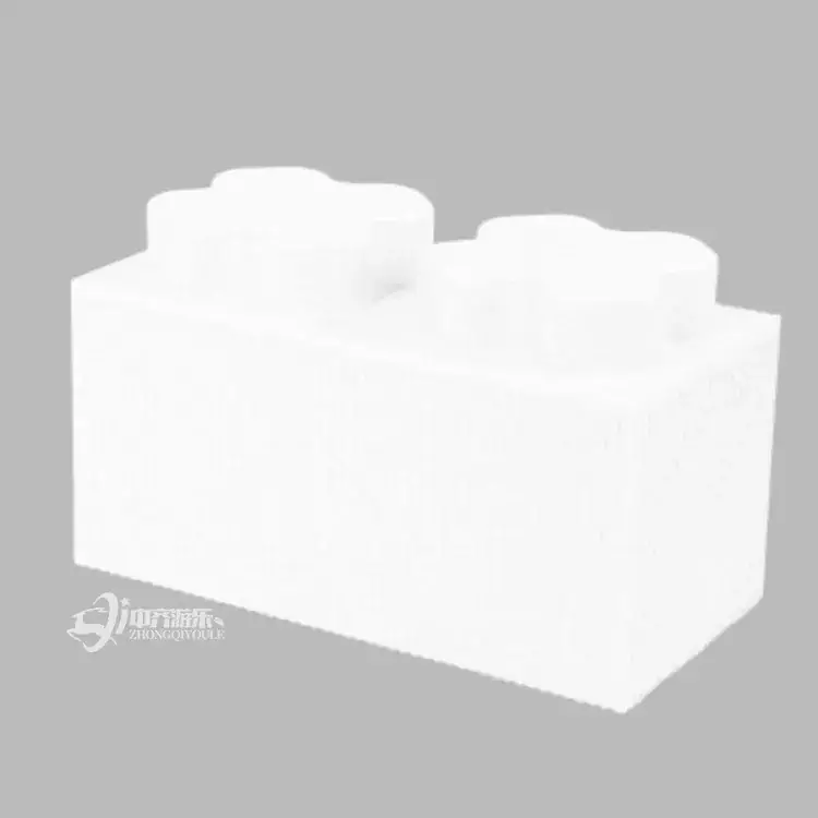 Large Square Brick Building Block Playground for Kids