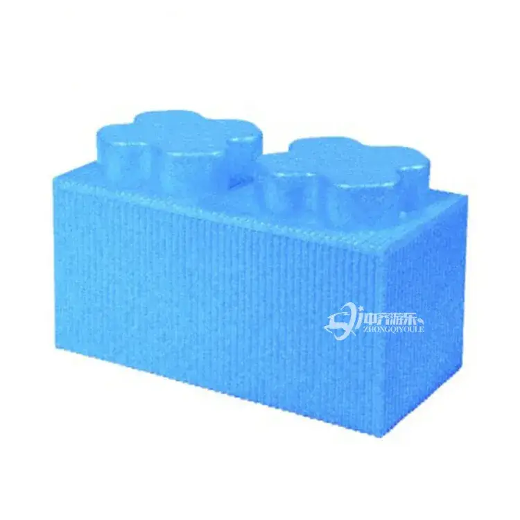 Large Square Brick Building Block Playground for Kids
