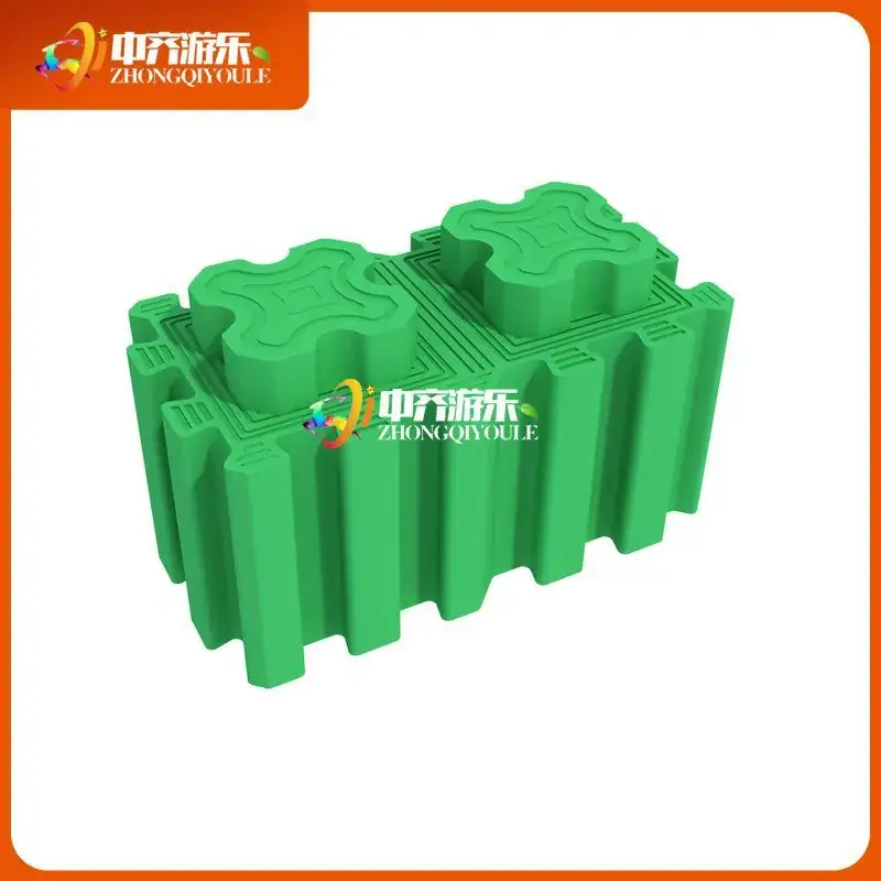 Large Square Brick Building Block Playground for Kids