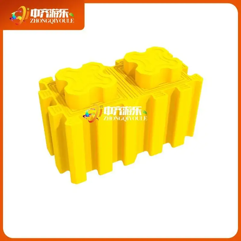 Large Square Brick Building Block Playground for Kids