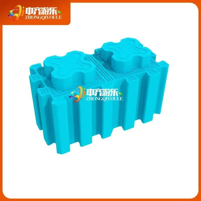 Large Square Brick Building Block Playground for Kids