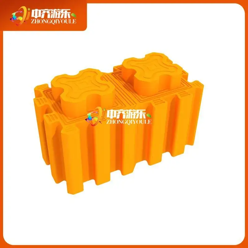 Large Square Brick Building Block Playground for Kids