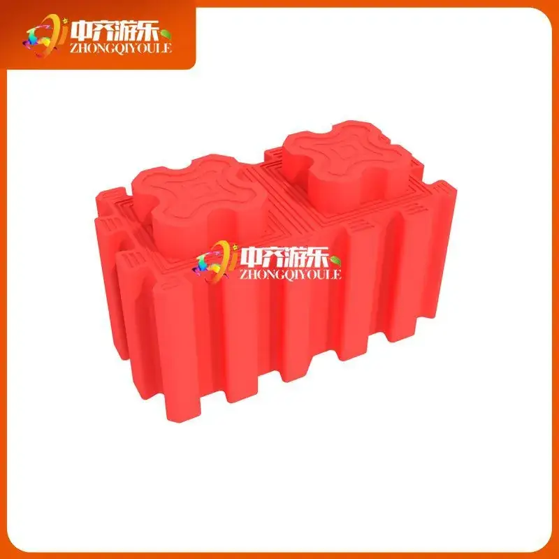 Large Square Brick Building Block Playground for Kids