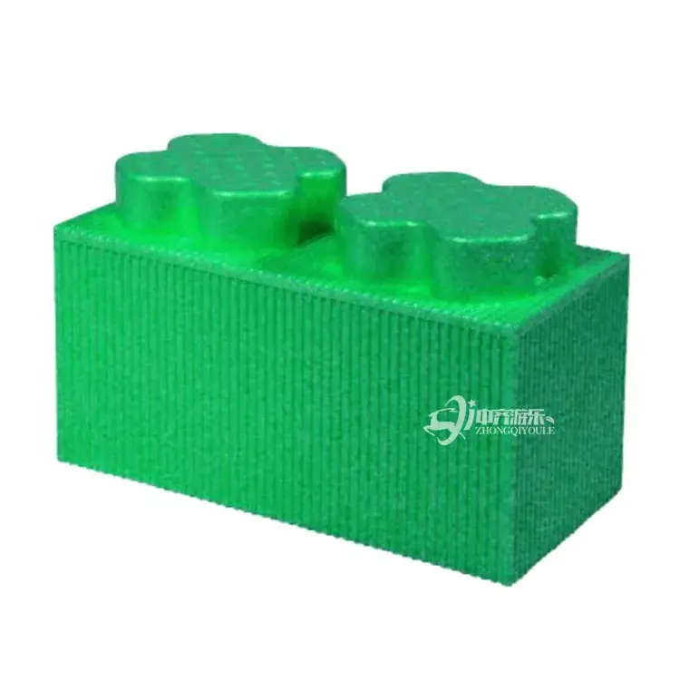 Large Square Brick Building Block Playground for Kids