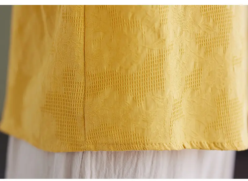 Women 2025 Embroidered Floral Shirt with Stand-Up Collar — feature 30